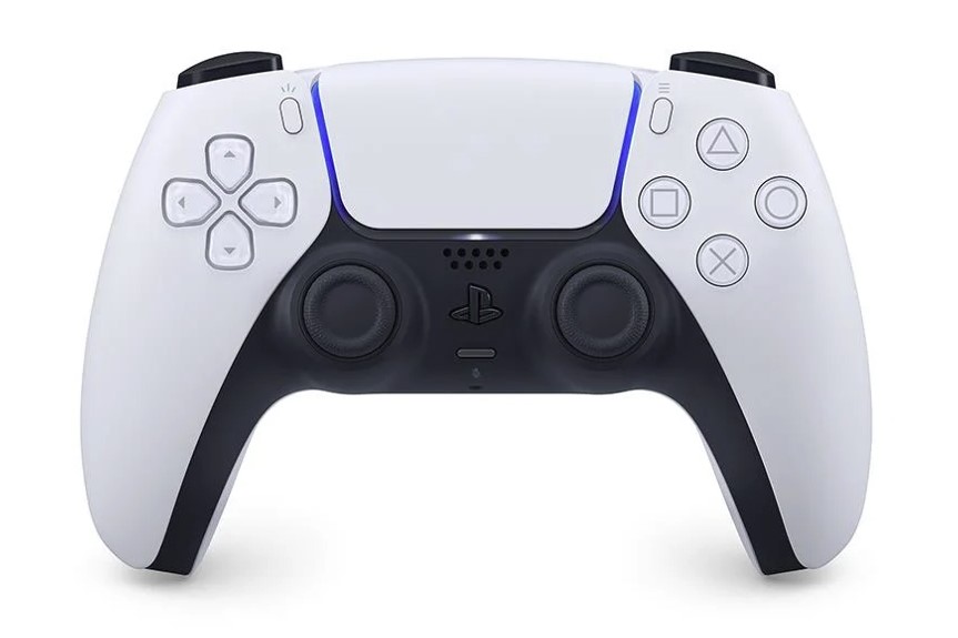 Beyaz PlayStation 5 DualSense kolu